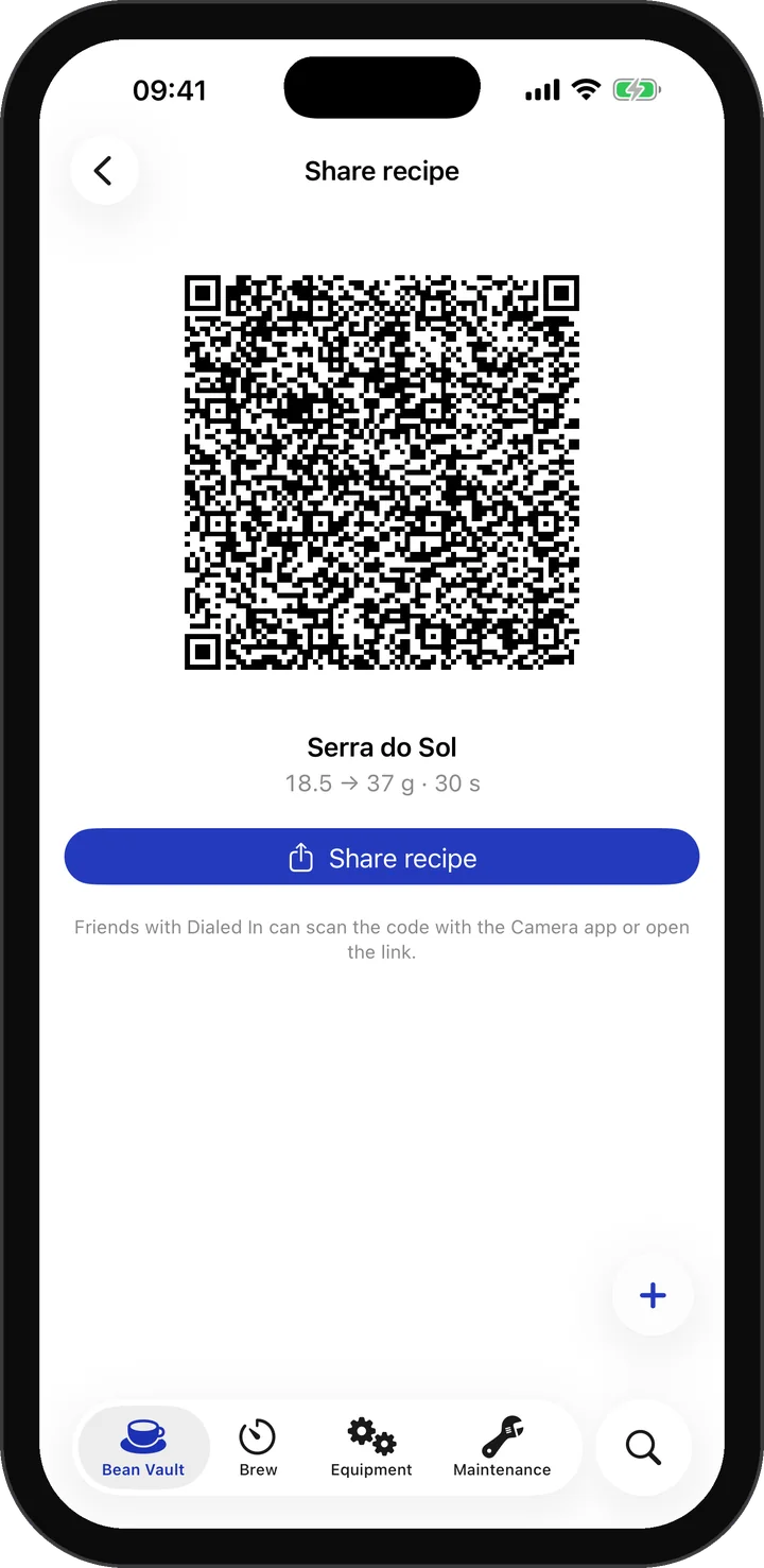 Share by QR Code